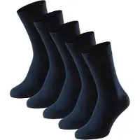 Schiesser Chaussettes 'Bluebird' bleu nuit / blanc