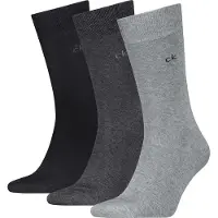 Calvin Klein Underwear Chaussettes gris foncé / gris chiné / noir