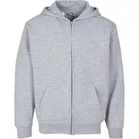 Urban Classics Uck8003 Full Zip Sweatshirt Gris 158-164 cm Garçon