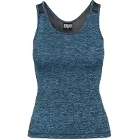 Urban Classics T-shirt Sans Manches Training Top Active Melange Logo