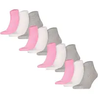Puma Chaussettes gris / rose / blanc