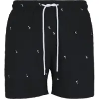 Urban Classics Shorts de bain noir / blanc