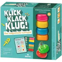 Sonstige Verlage Klick Klack Klug - Le jeu éducatif magnétique à partir de 5 ans : kit de démarrage