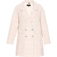 Faina Blazer rosé / blanc
