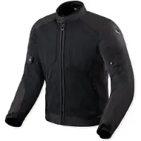 REV'IT! Torque 3 H2O, veste en textile ,Noir ,L