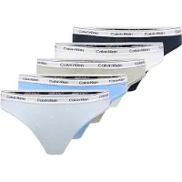 Calvin Klein Underwear Slip bleu marine / bleu ciel / bleu clair / gris clair / blanc