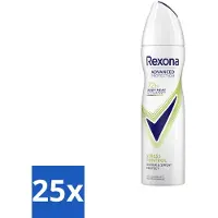 OEM Rexona - Déodorant spray - Advanced Protection Stress Control - Contre la transpiration de stress - 150 ml - Pack avantage - 25 pièces