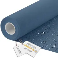 OEM Toile imperméable au mètre - Tissu plat, imitation toile d'auvent, largeur 160 cm - Tissu hydrofuge 220 g/m² 600D - Imperméable au mètre