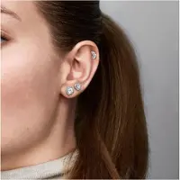 Pandora Boucles d'oreilles Pandora 298427C01 pour femmes en argent sterling 925
