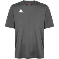 Kappa T-shirt à manches courtes Dovo, gris, taille L, pour homme, gris, taille L