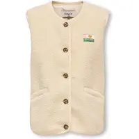 ONLY GIRLS Gilet crème