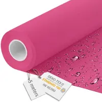 OEM Tissu d'ameublement en toile imperméable, largeur 1,60 m - Tissu hydrofuge 220 g/m² 600D - Tissu imperméable pour auvent, 5 mètres, rouge