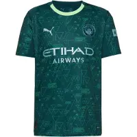 Puma Manchester City Fc 25/26 Replica Quatrième Maillot manches courtes vert L Hommes vert L