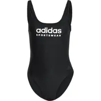 Adidas Maillot de bain sport 'Sportswear U-Back' noir / blanc