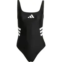 Adidas 3 Stripes U Back Swimsuit Noir 44 Femme