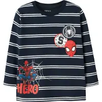 Name it T-Shirt 'NMMFreman Spider' bleu / bleu marine / rouge / blanc