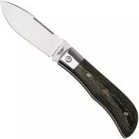 Jack Wolf Knives Jack Wolf Timber Jack Steel Series TIMBE-01-RICH-BLU-MAP Blue & Maple Richlite, couteau de poche slipjoint, Tracy LaRock design