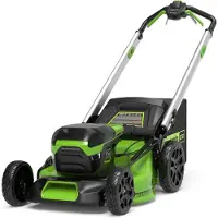 Greenworks 2514207, Tondeuse à roues motrices, 750 m², 4,6 cm, 2,5 cm, 8 cm, 500 m²