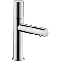 Axor Robinet de lavabo monocommande Uno 110, avec système deà levier unique et bonde, finition chrome