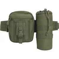 Brandit Sacs banane olive / vert foncé