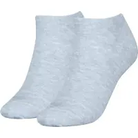 Tommy Hilfiger Femmes, Chaussettes, Damen Sneaker Hellblau Melange, Bleu, (lot de 2, 39 - 42)