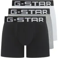 G-Star Boxers 'Oak' gris clair / gris chiné / noir / blanc
