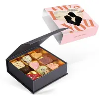 Yoursurprise Chocolats de luxe personnalisé – Amour – 9 pièces