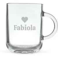 Yoursurprise Tasse à thé personnalisée - ronde