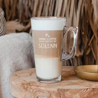 Yoursurprise Verre personnalisé Latte Macchiato (6 pièces)