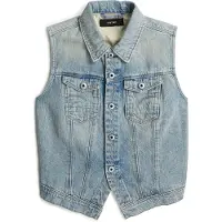 G-Star Gilet 'Pitched Hem Slim Vest' bleu denim