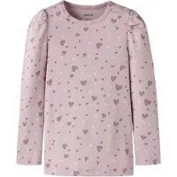 Name it T-Shirt 'NMFBHearrt' sable / lilas / mauve