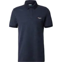 BOSS Polo x ASTON MARTIN en piqué de coton et mohair