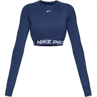 Nike T-shirt fonctionnel 'Pro' bleu marine / blanc