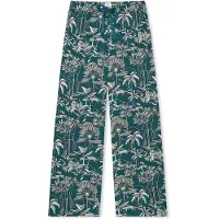 Schiesser Pantalon de pyjama 'Mix+Relax' pierre / vert / blanc cassé