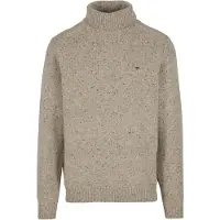 FYNCH-HATTON Pull-over marine / noisette / blanc cassé