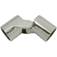 Marine Town Stainless Steel Tube Swivel Support Argenté 22 mm