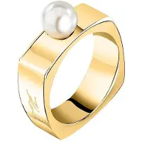 Karl Lagerfeld Klayr160 Ring Doré 16 Femme