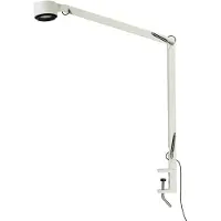 Wästberg W127 Winkel Lampe de Bureau Clamp | 2 Arms | White