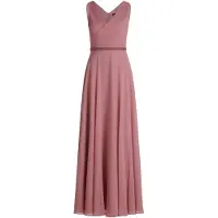Vera Mont Robe de soirée rose ancienne