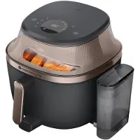 Philips Airfryer 5000-serie Avec Fonction Vapeur - Rail Extensible – Na547/07 Nettoyage Steamfry 72 L Jusqu'à 6 Pers. Friteuse À Air