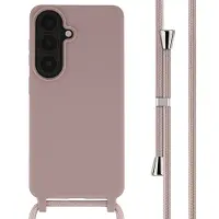 IMoshion Coque en silicone avec cordon Samsung Galaxy S26 - Sand Pink