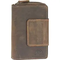 Green Burry Porte-monnaies 'XI' marron