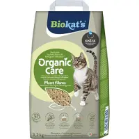 Biokat's 3.2kg (8L) Organic Care Plant Fibres Extra litière pour chat