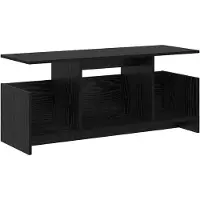 vidaXL Support TV noir imitation chêne 102 x 35 x 45 cm Bois composite