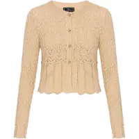 Faina Cardigan 'Festive' beige