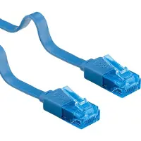 Goobay Câble réseau plat U/UTP Cat 6a -