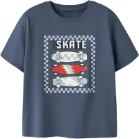 Name it T-Shirt 'NKMVELDO' bleu marine / rouge / blanc