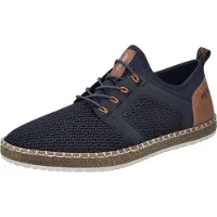 Rieker Chaussure à lacets 'B5252' bleu foncé / marron