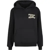 Miss Tee Sweat-shirt 'Dreams Over Reality' beige / noir