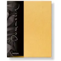 Dommelin Drap-housse Dommelin Jaune Ocre (Satin 300TC)-100 x 200 cm